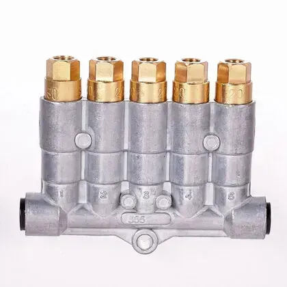 35 Type volumetric distributor manifold with five outlets
