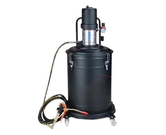 Barrel grease replenish unit